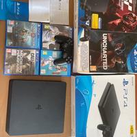 Ps4 slim 1tb +giochi