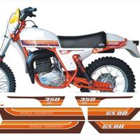 Adesivi KTM GS 80 125/250/350 1979 in Cristal