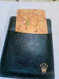 porta carte e calendario rolex