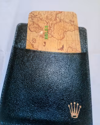 porta carte e calendario rolex