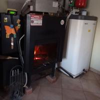 Termocamino Carinci legna pellet Puffer Rotex