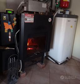 Termocamino Carinci legna pellet Puffer Rotex