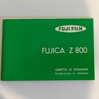 Fujica Z800 manuale