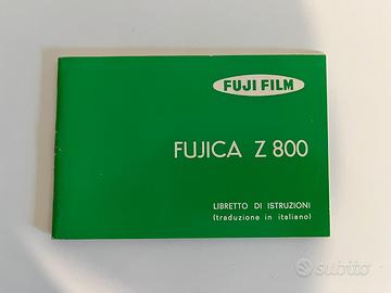 Fujica Z800 manuale