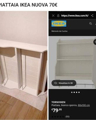 piattaia Ikea Nuova