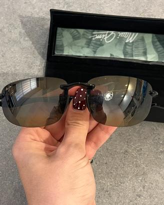 Occhiali Maui Jim Hookipa Marroni e neri