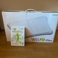 Pedana Balance Board + gioco wii fit plus