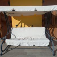 dondolo/letto da giardino 