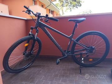 ROCKRIDER mountain bike EXPLORE 100 grigia 29"