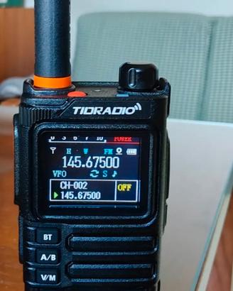 Tidradio TD-H9 10W con Spettro-GPS-APRS