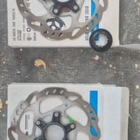 Dischi Shimano Ice-Tech 160mm center lock.
