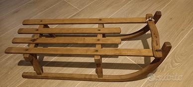 slittino legno