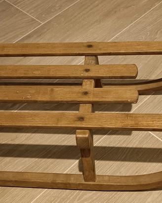 slittino legno