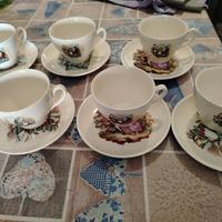 tazza da the "old bridge" porcellana inglese. 