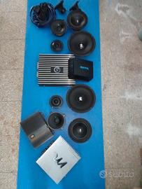 kit casse impianto car completo .