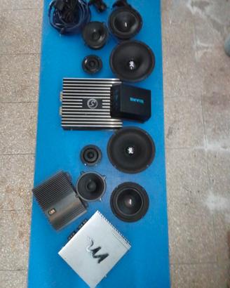 kit casse impianto car completo .