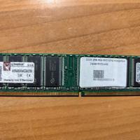 RAM Vintage Kingston DDR 256MB 400MHz PC3200
