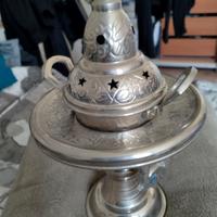 Brucia essenze in silver plated