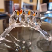 Statuine Swarovski  collezione 4 pz