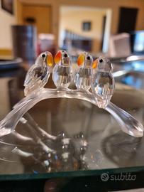 Statuine Swarovski  collezione 4 pz