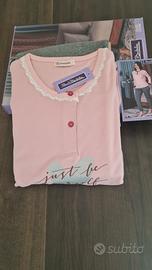 pigiama donna in caldo cotone TG L Balestra