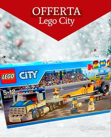 LEGO City 60151 Trasportatore di Dragster