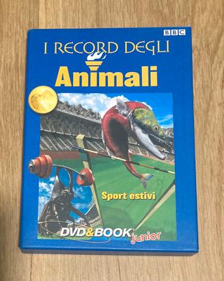 Cofanetto DVD e libro “I record degli animali”