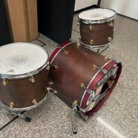 BATTERIA "MAPEX ORION" ANNI 90' ACERO AMERICANO