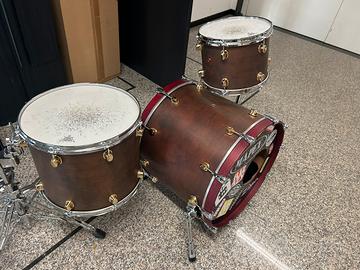 BATTERIA "MAPEX ORION" ANNI 90' ACERO AMERICANO
