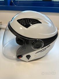 Casco moto modello Astone  DJ 10  bianco.