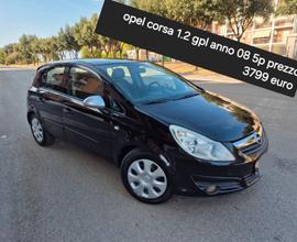 Opel corsa 1.2 gpl anno 08