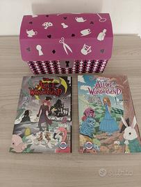 ALICE IN WONDERLAND 1-2 COMPLETA MANGA + COFANETTO