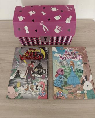 ALICE IN WONDERLAND 1-2 COMPLETA MANGA + COFANETTO