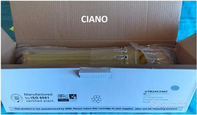 Cartuccia toner colore ciano stampante Brother