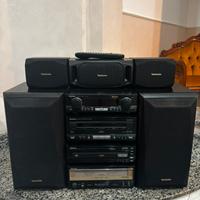 Impianto stereo hi-fi technics vintage anni 90