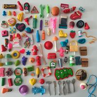 Lotto di 92 gommine originali anni 80.