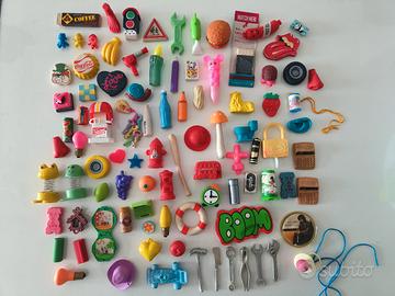 Lotto di 92 gommine originali anni 80.