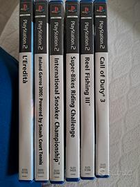 lotto 1 giochi gioco ps2 6 pz ps3 ps4 ps5 wii