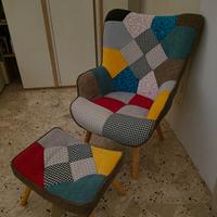 Poltrona patchwork