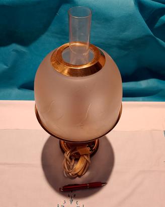 Lampada da scrivania ottone 