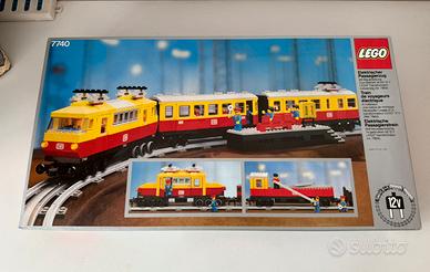 Lego vintage treno 12v 7740 InterCity Train NUOVO