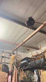 Lampadario in rame
