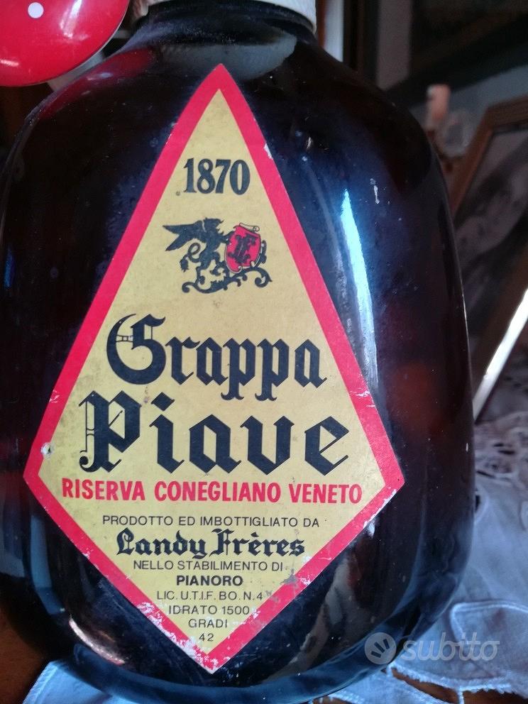 Grappa Piave Riserva Landy Freres 75cl 42% - Millésime Années 60 - Collection
