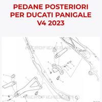 PEDANE POSTERIORI PASSEGGERO 