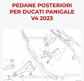 PEDANE POSTERIORI PASSEGGERO 