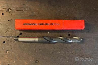 punta elicoideale tornio/trapano a colonna