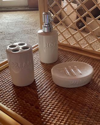 Set bagno 3 pezzi