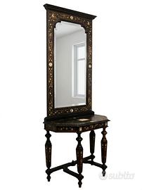Antica Consolle con Specchiera - fine 800