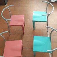 Kartell - 4 sedie "Dr. Glob" by Philippe Starck