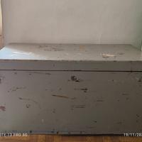 baule in legno vintage